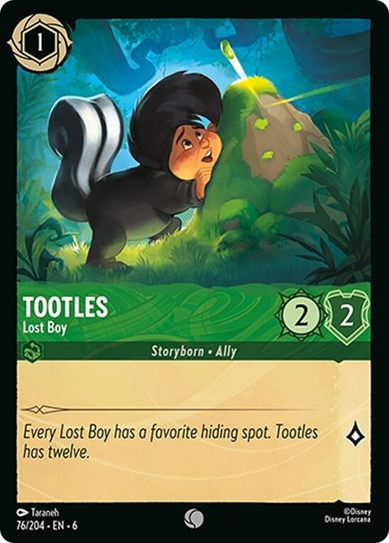 Image for Tootles - Lost Boy (76/204) (Azurite Sea) (6) - Disney Lorcana