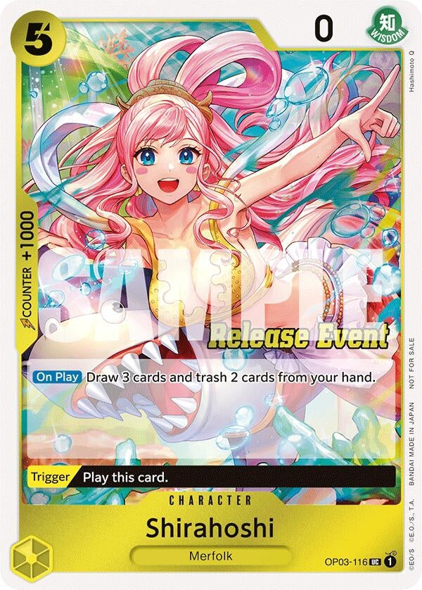 Image for Shirahoshi (ST15 - ST20 Release Event Winner Pack) (OP03-116) (One Piece Promotion Cards) (OP-PR) - One Piece Card Game