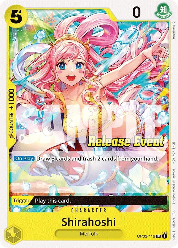 Image for Shirahoshi (ST15 - ST20 Release Event Pack) (OP03-116) (One Piece Promotion Cards) (OP-PR) - One Piece Card Game