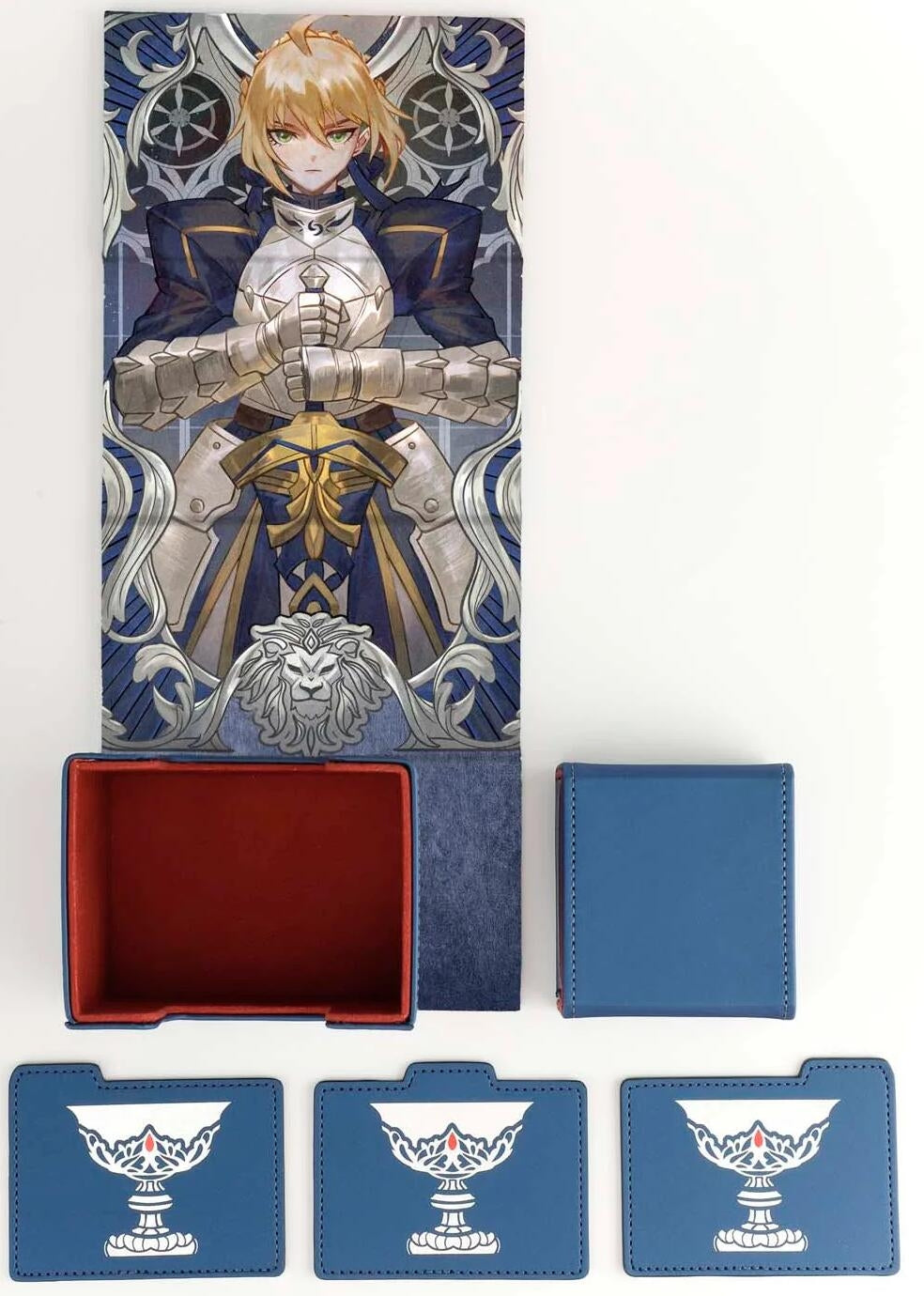 Image for Kings of Providence Faux Leather Dicewinder Deck Box  (Crown of Camelot) - Deck Boxes