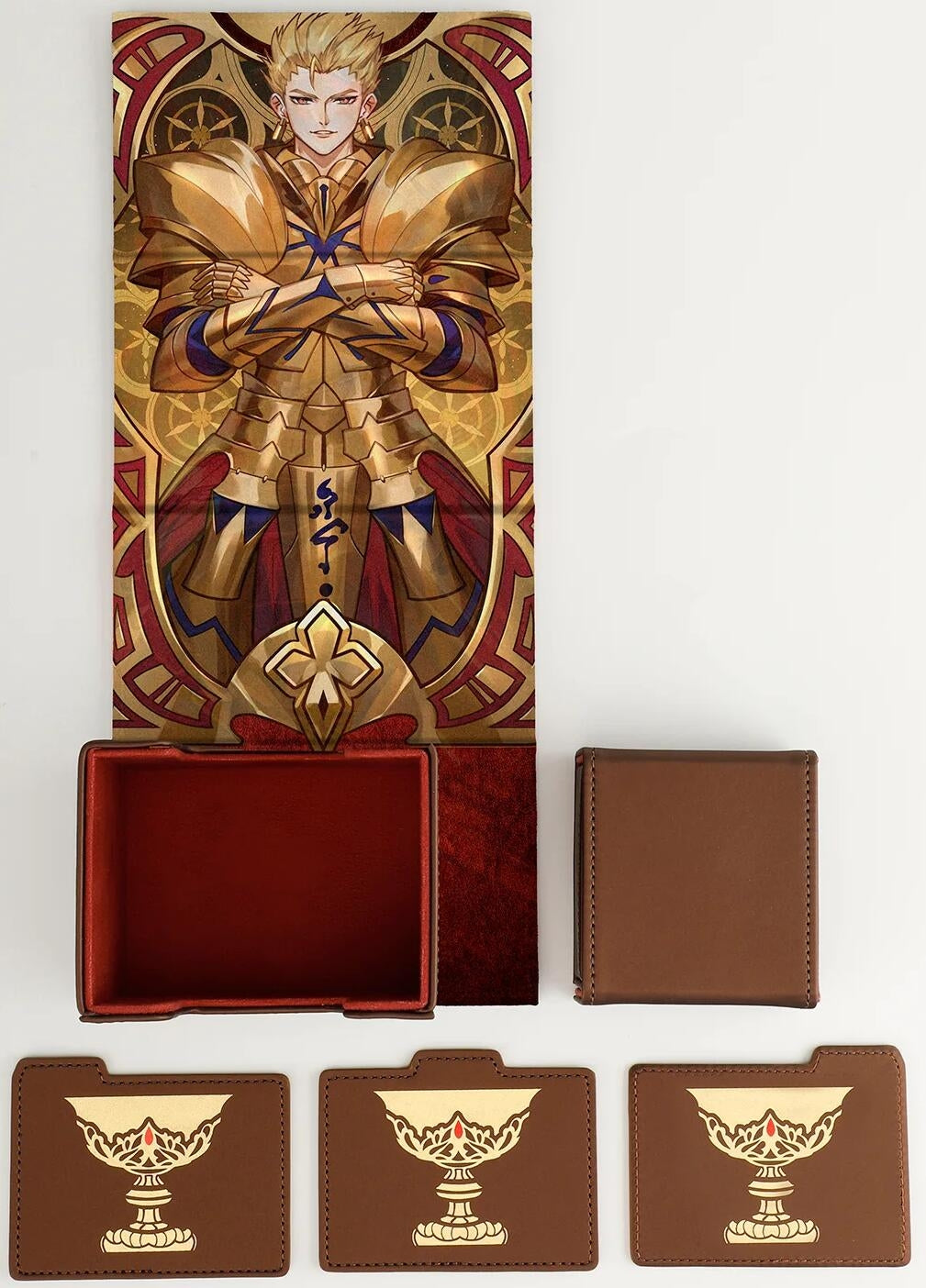 Image for Kings of Providence Faux Leather Dicewinder Deck Box (King of Heroes) - Deck Boxes
