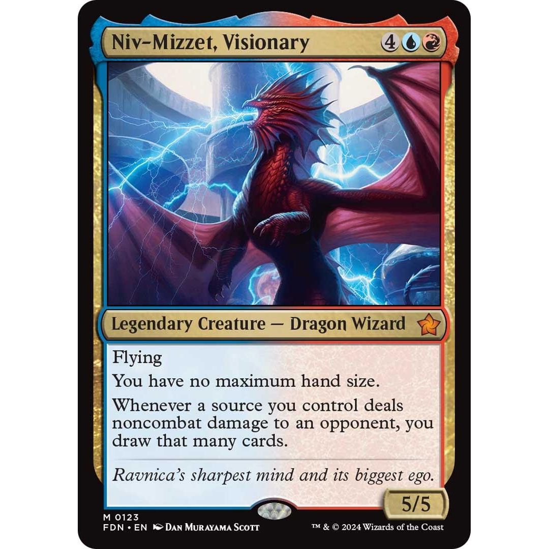 Niv-Mizzet, Visionary (123) (Foundations) - PokeBox USA
