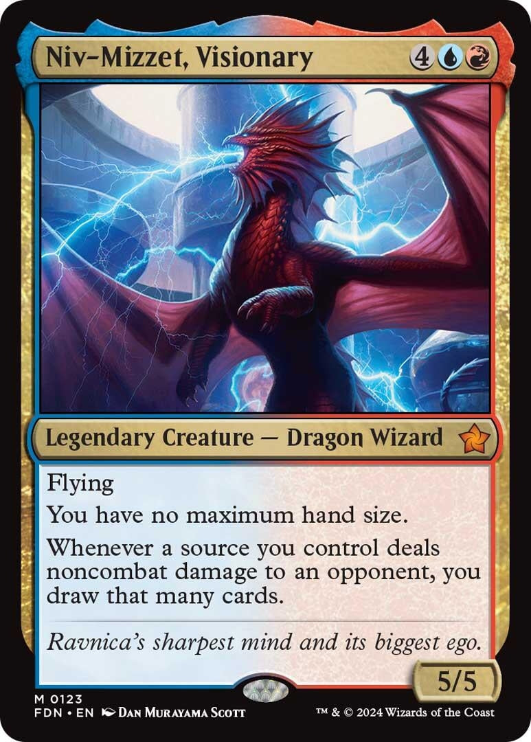 Niv-Mizzet, Visionary (123) (Foundations) - PokeBox USA