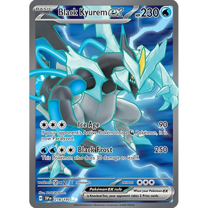 Black Kyurem ex (218/191) (SV08: Surging Sparks) - PokeBox USA