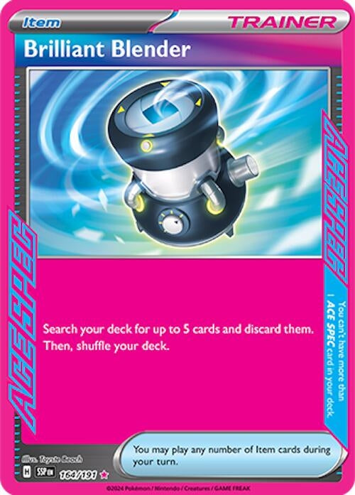 Image for Brilliant Blender (164/191) (SV08: Surging Sparks) - Pokemon