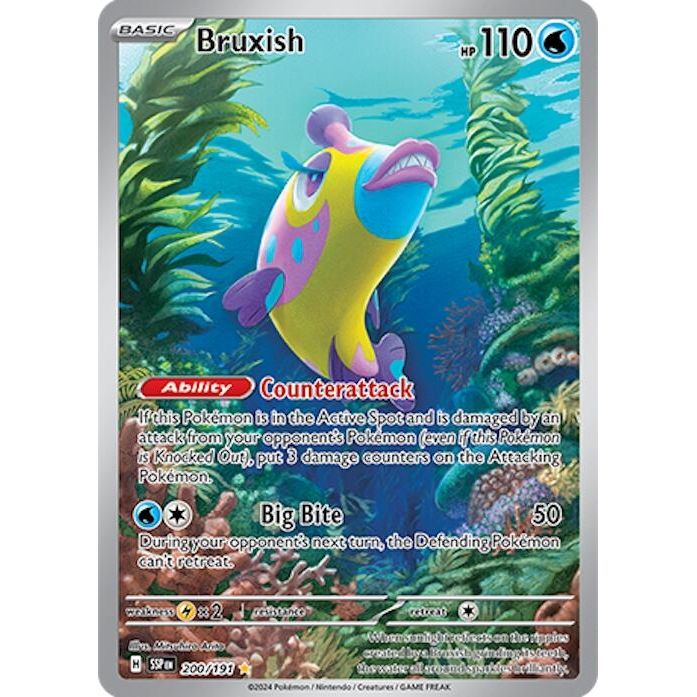 Image for Bruxish (200/191) (SV08: Surging Sparks) - Pokemon
