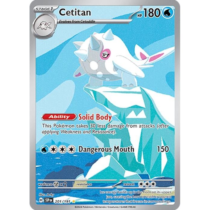 Image for Cetitan (201/191) (SV08: Surging Sparks) - Pokemon
