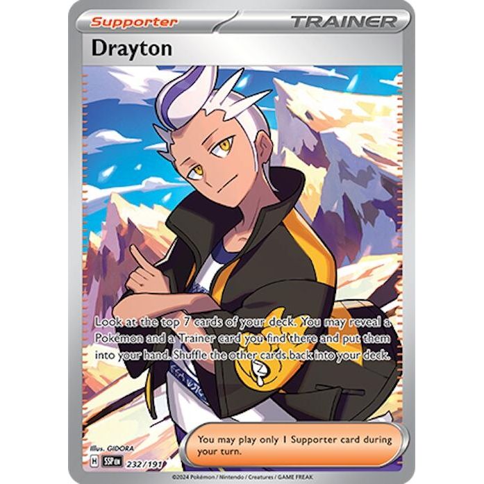 Drayton (232/191) (SV08: Surging Sparks) - PokeBox USA