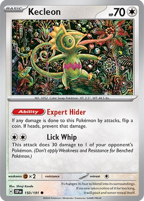 Image for Kecleon (150/191) (SV08: Surging Sparks) - Pokemon