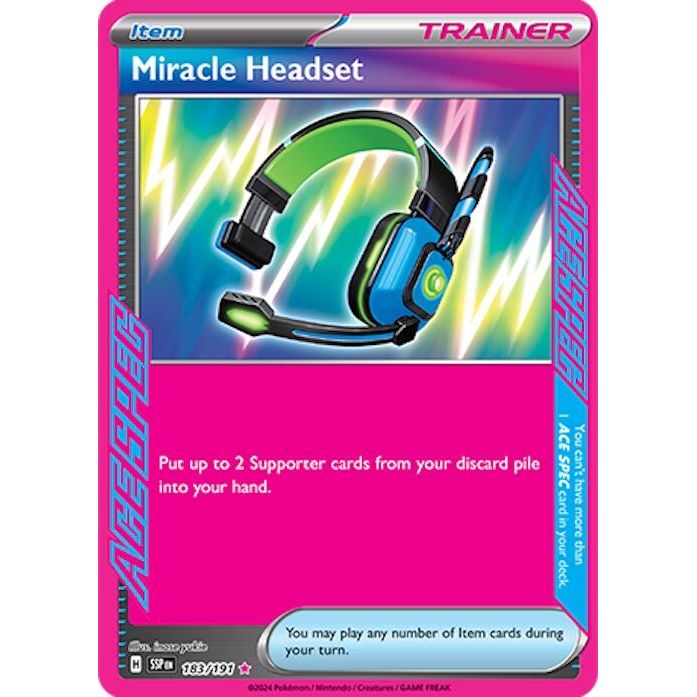 Miracle Headset (183/191) (SV08: Surging Sparks) - PokeBox USA