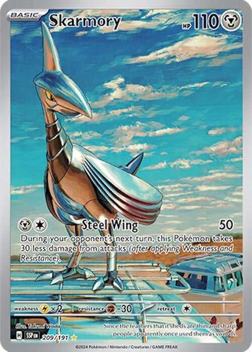 Skarmory (209/191) (SV08: Surging Sparks) - PokeBox USA