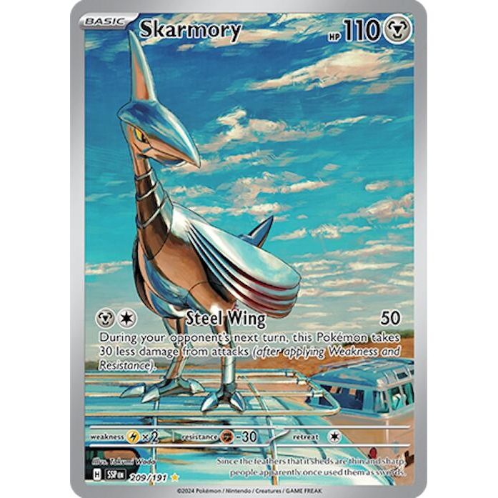 Skarmory (209/191) (SV08: Surging Sparks) - PokeBox USA