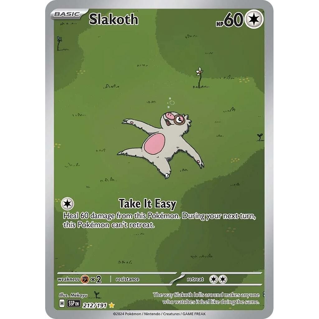 Slakoth (212/191) (SV08: Surging Sparks) - PokeBox USA