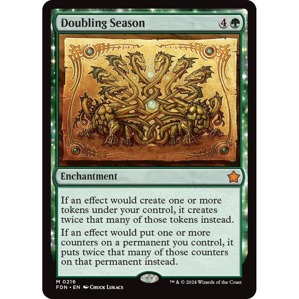 Doubling Season (216) (Foundations) - PokeBox USA