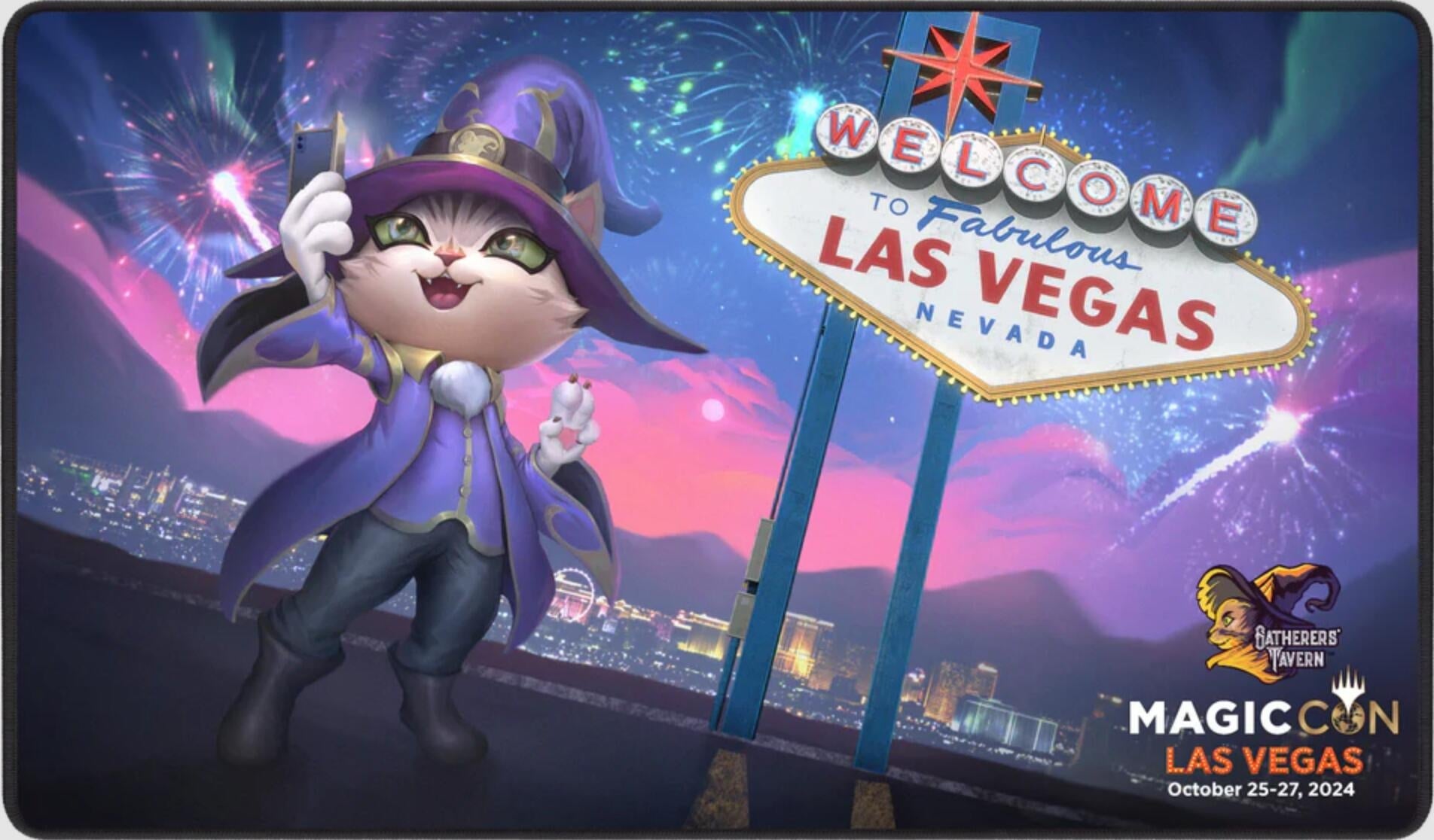 Image for MagicCon Las Vegas 2024 Cinnamon Standard Gaming Playmat for Magic: The Gathering - Playmats