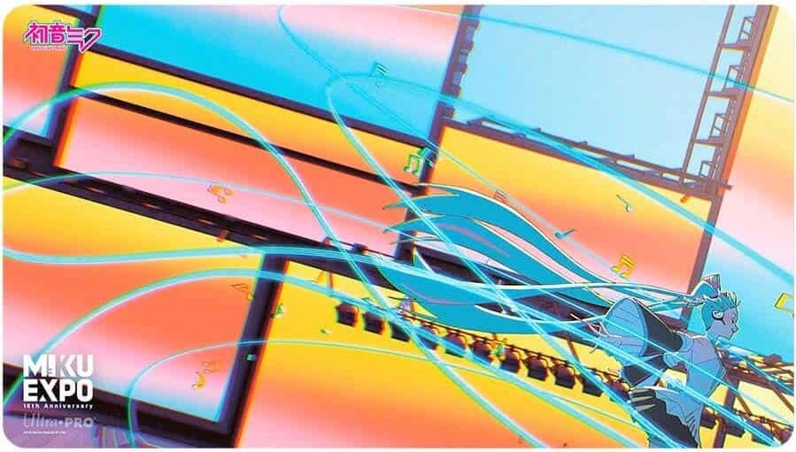 Image for Ultra Pro: Hatsune Miku Tenth Anniversary Playmat - Stream - Playmats