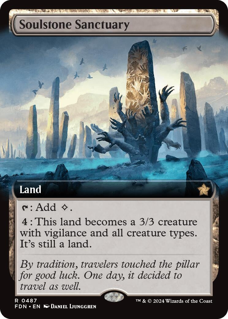 Soulstone Sanctuary (Extended Art) (487) (Foundations) - PokeBox USA