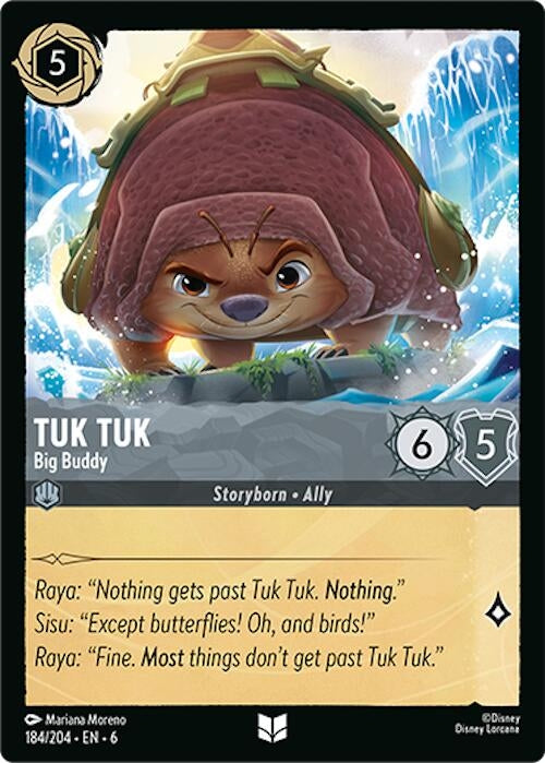 Image for Tuk Tuk - Big Buddy (184/204) (Azurite Sea) (6) - Disney Lorcana