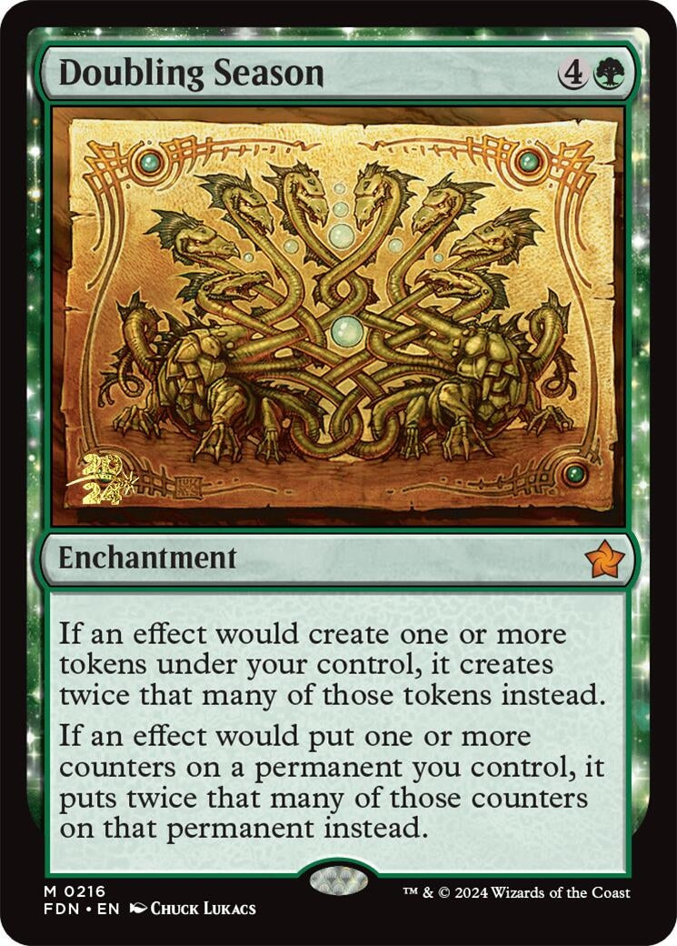 Doubling Season (216) (Prerelease Cards)