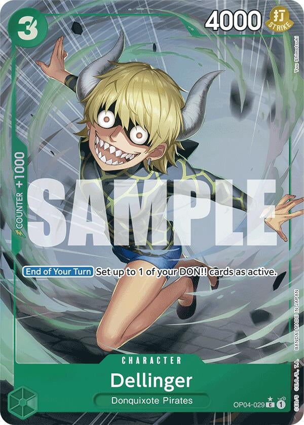 Image for Dellinger (Full Art) (OP04-029) (Premium Booster -The Best-) (PRB-01) - One Piece Card Game