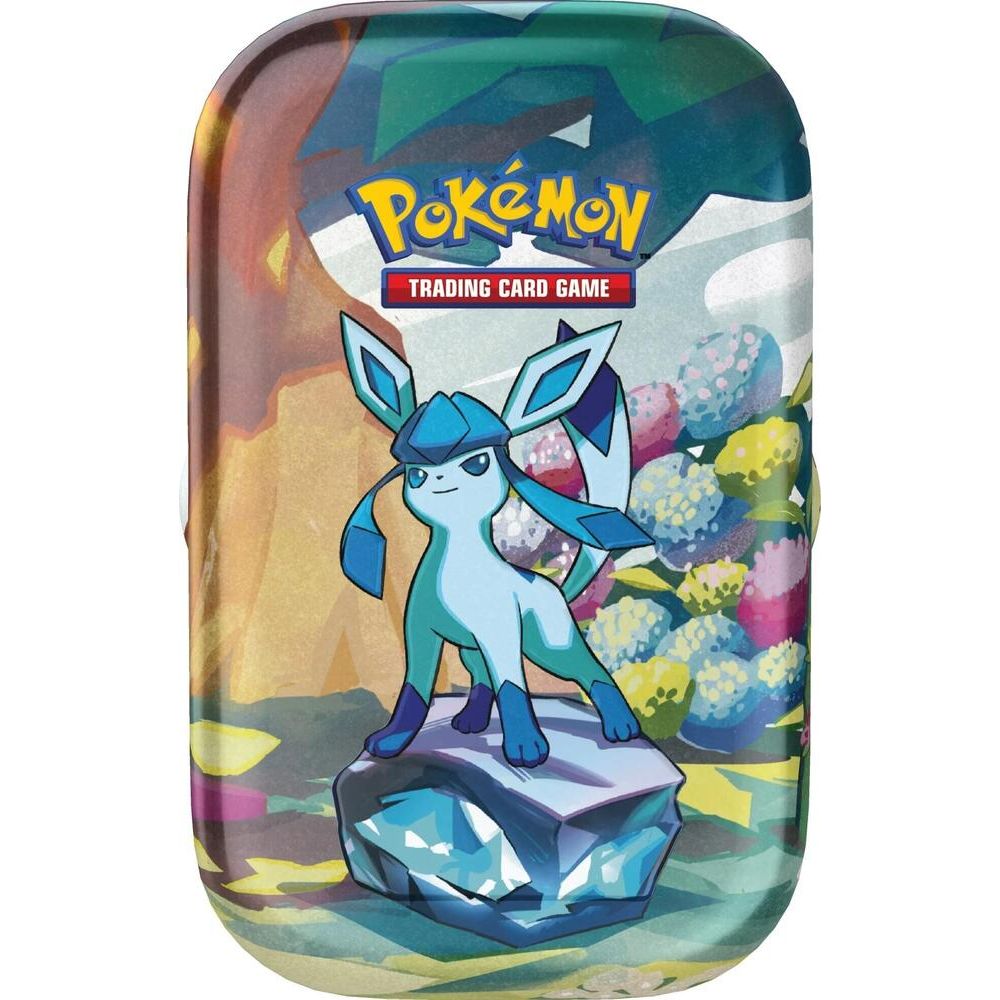 POKÉMON TCG Scarlet & Violet Prismatic Evolutions Mini Tin (Glaceon) - PokeBox USA