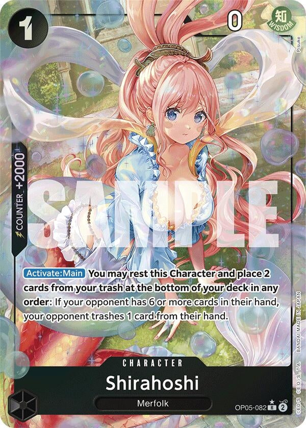 Image for Shirahoshi (OP05-082) (Alternate Art) (OP05-082) (Premium Booster -The Best-) (PRB-01) - One Piece Card Game