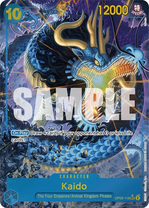 Kaido (OP05-118) (Alternate Art) (OP05-118) (Premium Booster -The Best-)
