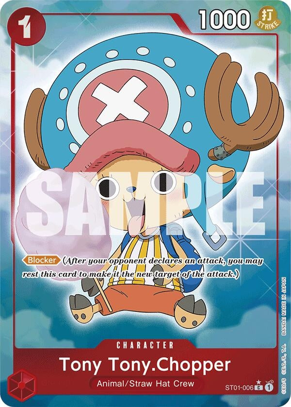 Image for Tony Tony.Chopper (ST01-006) (Full Art) (ST01-006) (Premium Booster -The Best-) (PRB-01) - One Piece Card Game