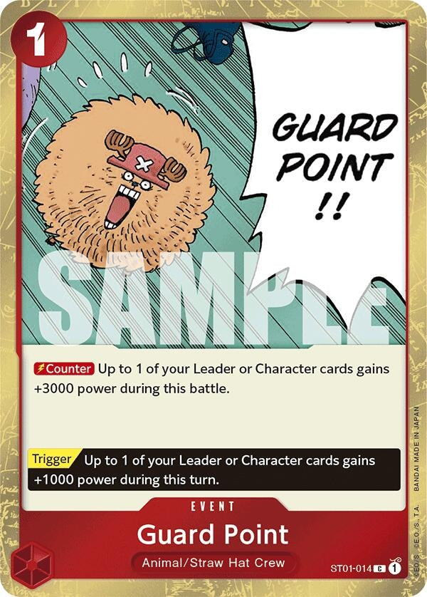 Image for Guard Point (Jolly Roger Foil) (ST01-014) (Premium Booster -The Best-) (PRB-01) - One Piece Card Game