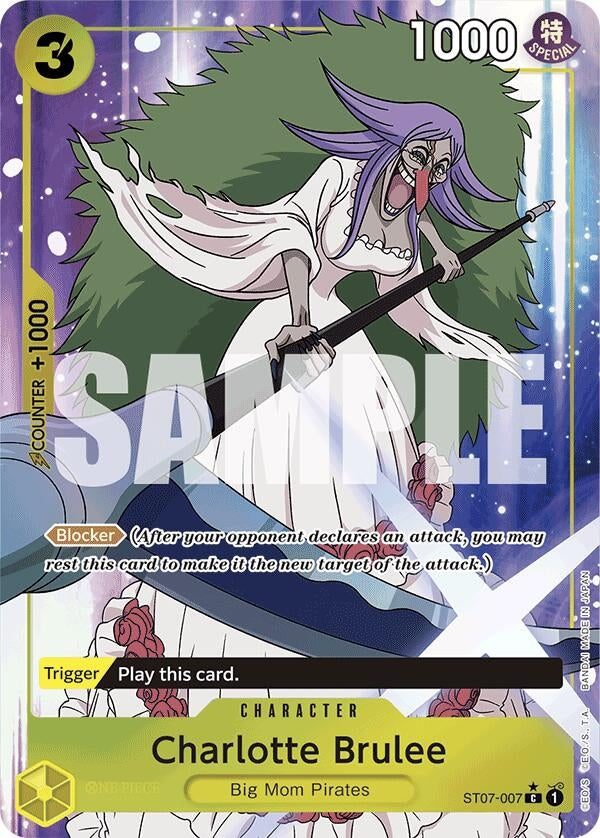 Image for Charlotte Brulee (Full Art) (ST07-007) (Premium Booster -The Best-) (PRB-01) - One Piece Card Game