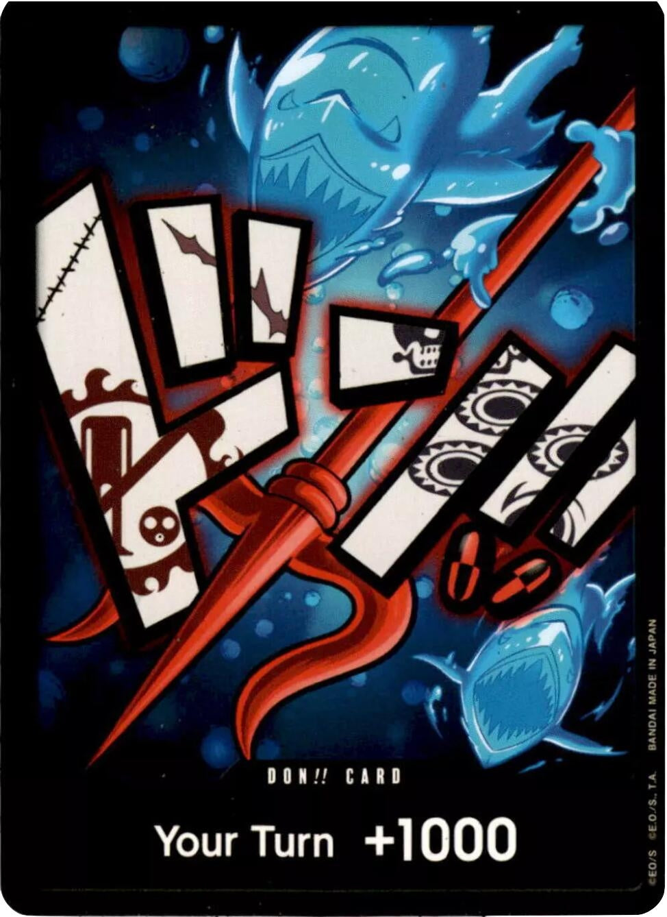 Image for DON!! Card (Hody Jones) (Premium Booster -The Best-) (PRB-01) - One Piece Card Game