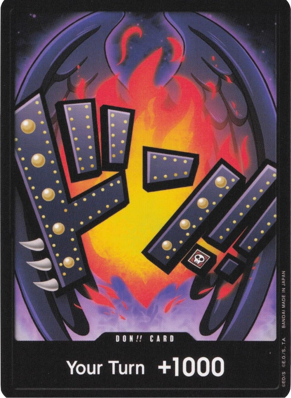 Image for DON!! Card (King) (Premium Booster -The Best-) (PRB-01) - One Piece Card Game