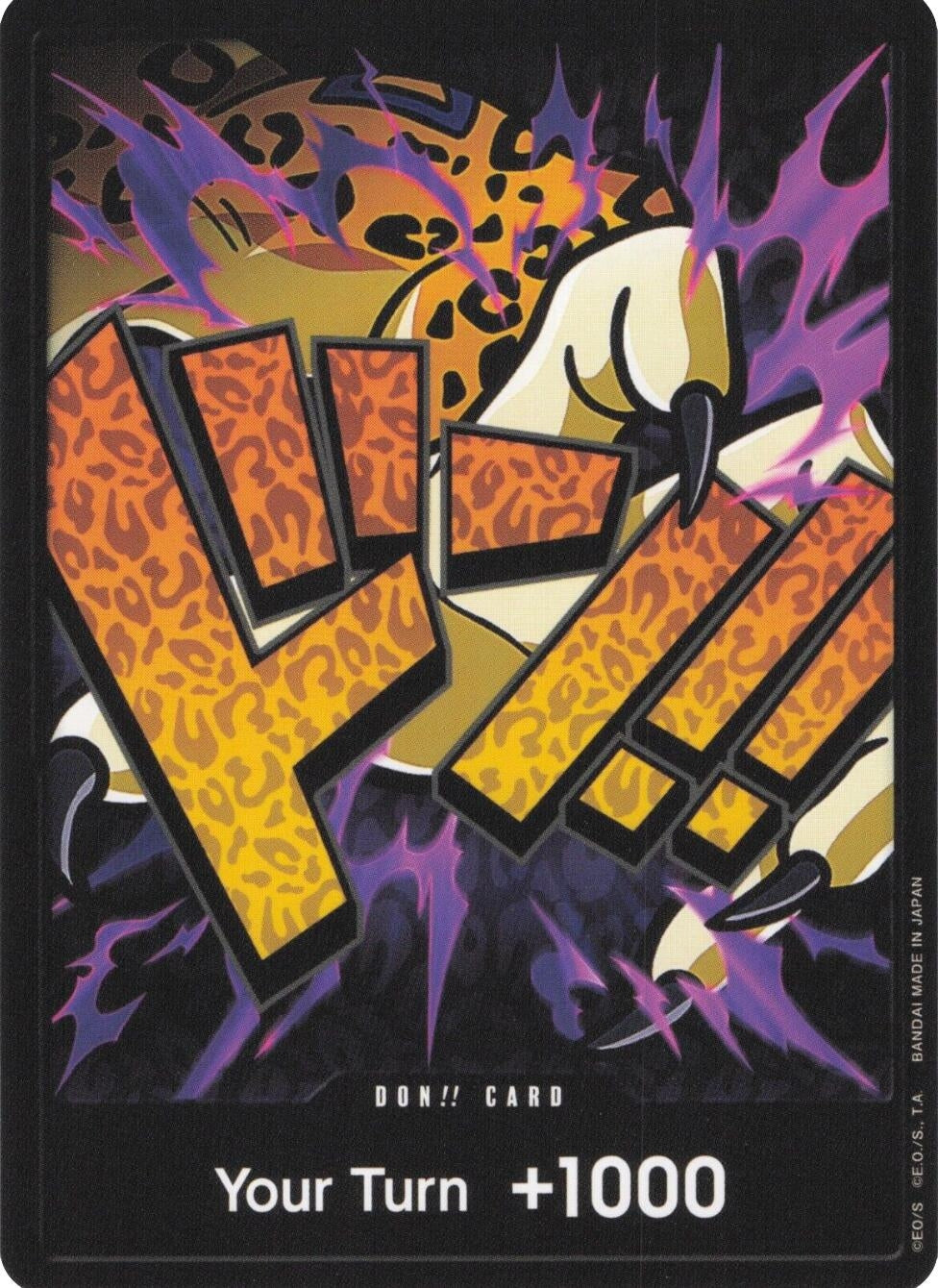 Image for DON!! Card (Rob Lucci) (Premium Booster -The Best-) (PRB-01) - One Piece Card Game