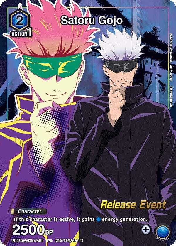 Image for Satoru Gojo (Release Event Participation) (UEPR/JJK-1-045) (UE03BT: Jujutsu Kaisen Release Event Cards) (UE03BT_RE) - Union Arena