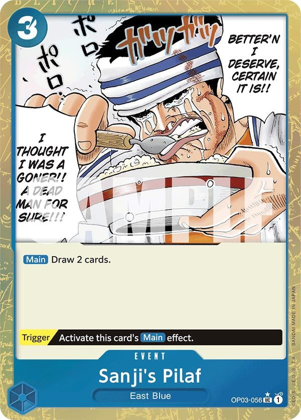 Image for Sanji's Pilaf (Textured Foil) (OP03-056) (Premium Booster -The Best-) (PRB-01) - One Piece Card Game