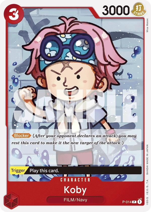 Image for Koby (Reprint) (P-014) (Premium Booster -The Best-) (PRB-01) - One Piece Card Game