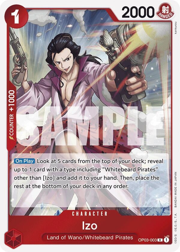 Image for Izo (OP03-003) (Reprint) (OP03-003) (Premium Booster -The Best-) (PRB-01) - One Piece Card Game
