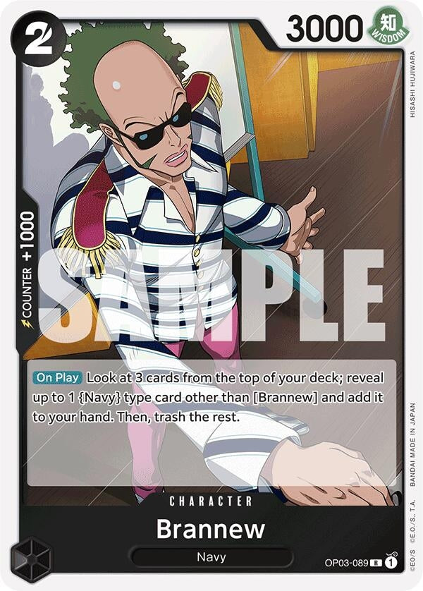 Image for Brannew (Reprint) (OP03-089) (Premium Booster -The Best-) (PRB-01) - One Piece Card Game