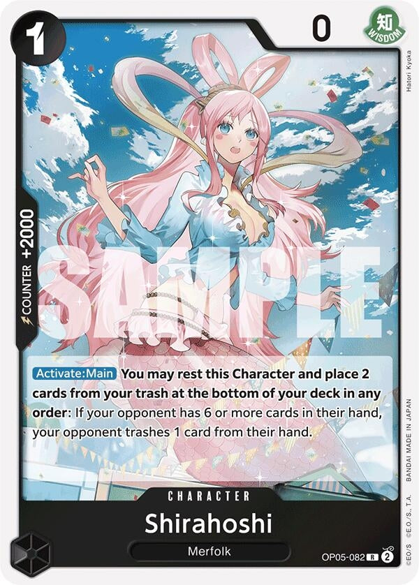 Image for Shirahoshi (OP05-082) (Reprint) (OP05-082) (Premium Booster -The Best-) (PRB-01) - One Piece Card Game