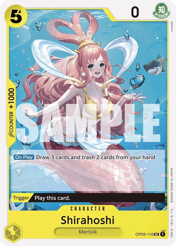 Image for Shirahoshi (OP03-116) (Reprint) (OP03-116) (Premium Booster -The Best-) (PRB-01) - One Piece Card Game
