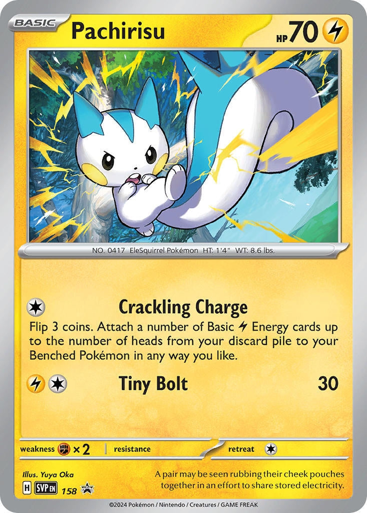 Image for Pachirisu - 158 (158) (SV: Scarlet & Violet Promo Cards) (SVP) - Pokemon