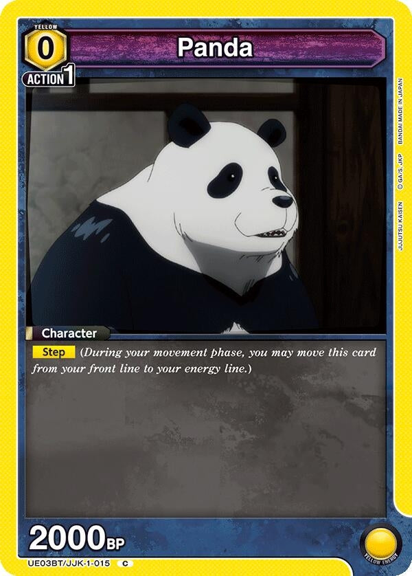 Image for Panda (015) (UE03BT/JJK-1-015) (UE03BT: Jujutsu Kaisen) (UE03BT) - Union Arena
