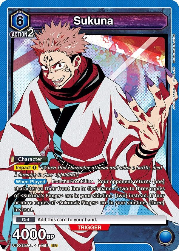Image for Sukuna (048) (UE03BT/JJK-1-048) (UE03BT: Jujutsu Kaisen) (UE03BT) - Union Arena