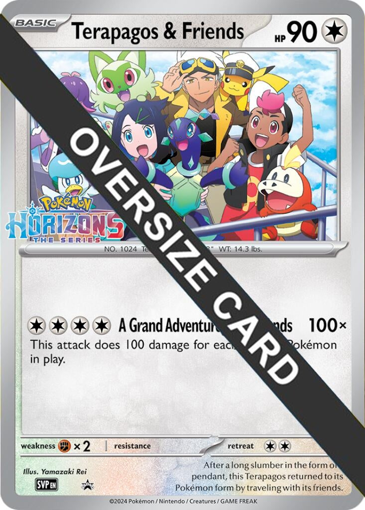 Image for Terapagos & Friends (Jumbo Cards) (PR) - Pokemon