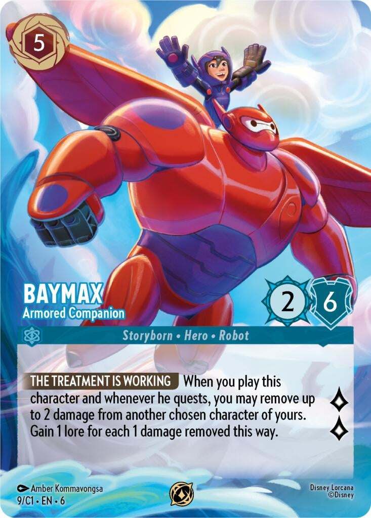 Image for Baymax - Armored Companion (9) (Disney Lorcana Promo Cards) (DLPC) - Disney Lorcana