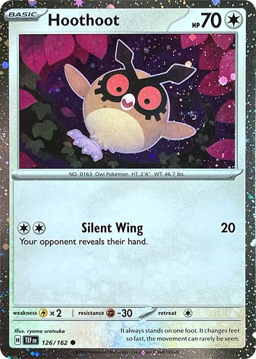 Image for Hoothoot - 126 (Cosmos Holo) (126/162) (Miscellaneous Cards & Products) (MCAP) - Pokemon