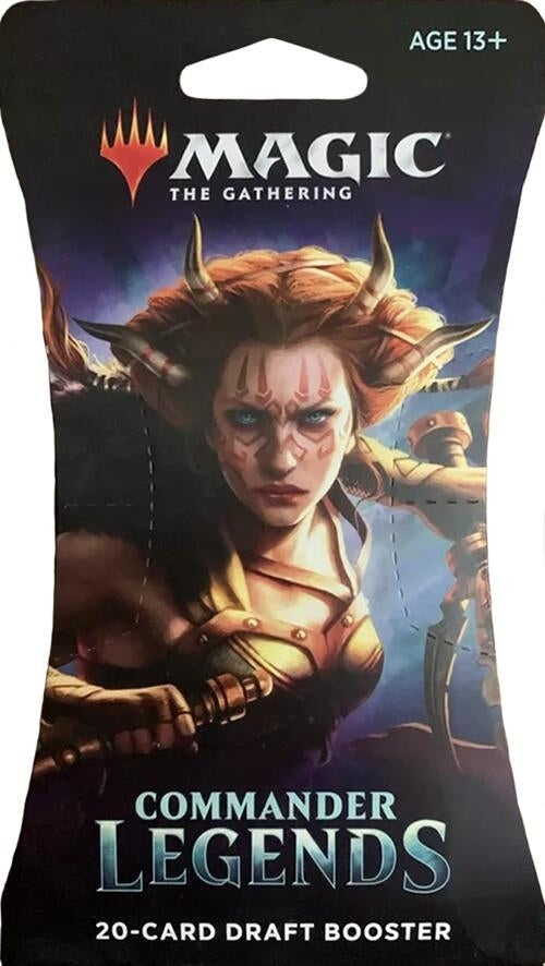 Image for Commander Legends - Sleeved Draft Booster Pack - Magic: The Gathering