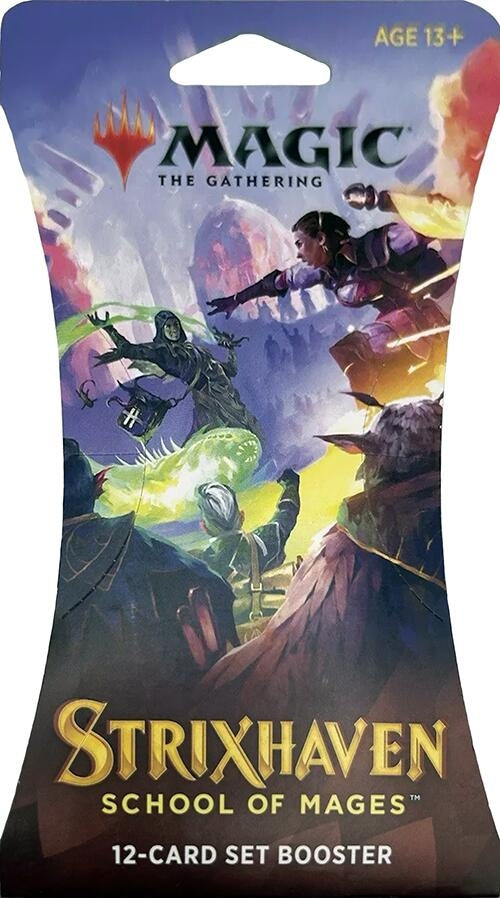 Image for Strixhaven: School of Mages - Sleeved Set Booster Pack - Magic: The Gathering