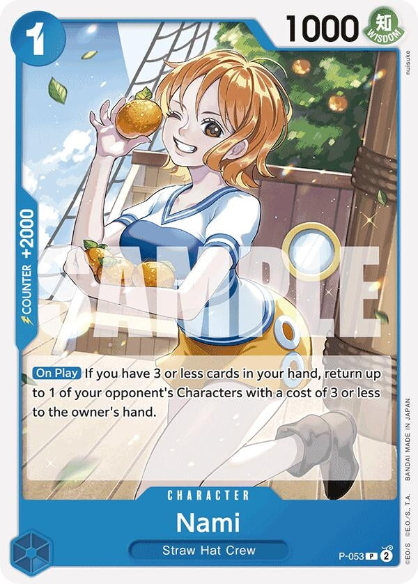 Image for Nami (P-053) (Reprint) (P-053) (Premium Booster -The Best-) (PRB-01) - One Piece Card Game