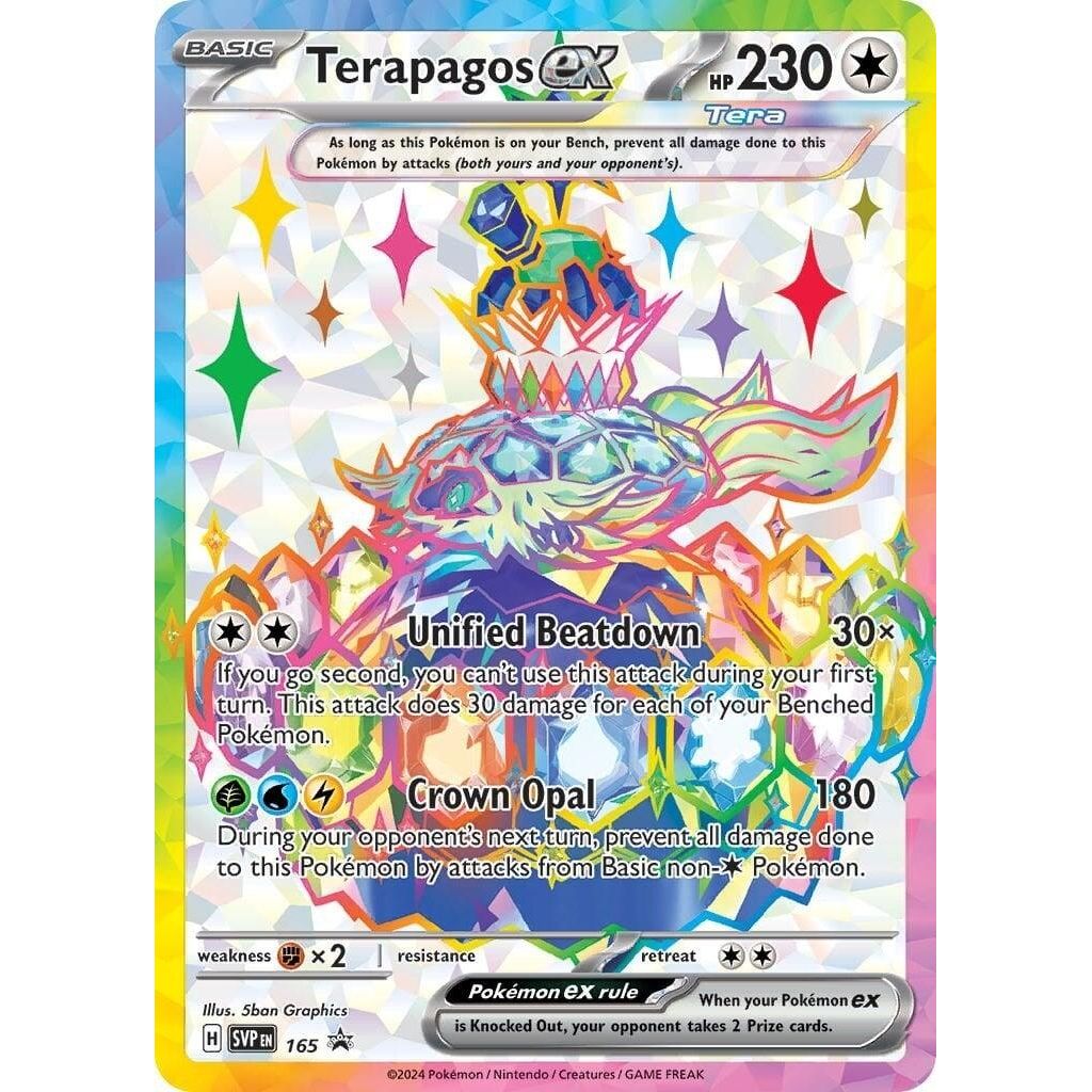 Terapagos ex - 165 (165) (SV: Scarlet & Violet Promo Cards) - PokeBox USA